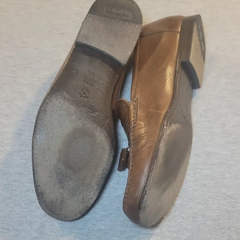 Tassle Loafers Santoni Men's sz 10